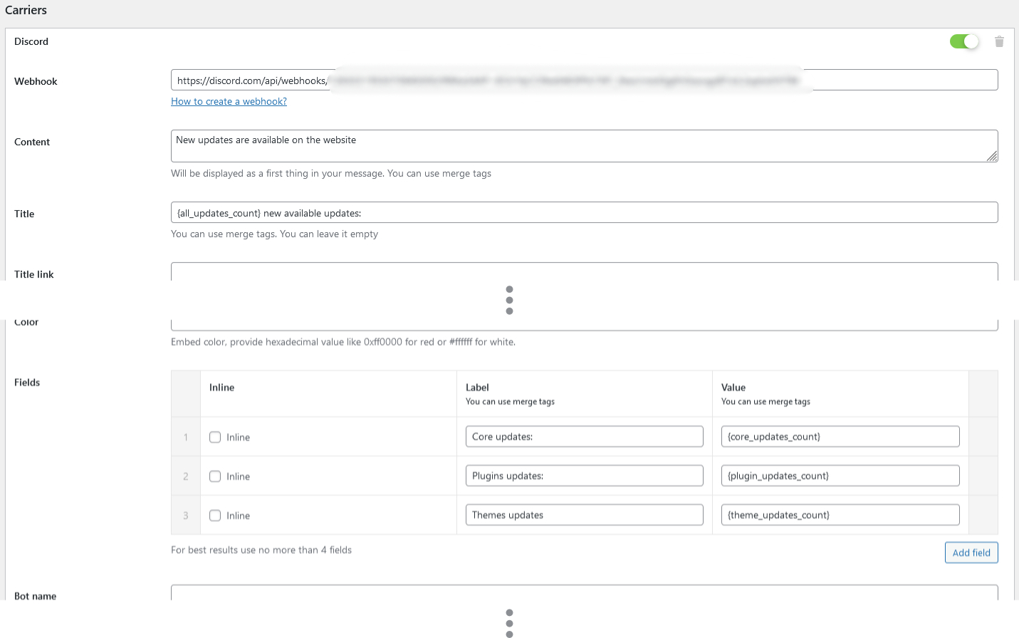 How to send Discord notifications about developer updates on the ...