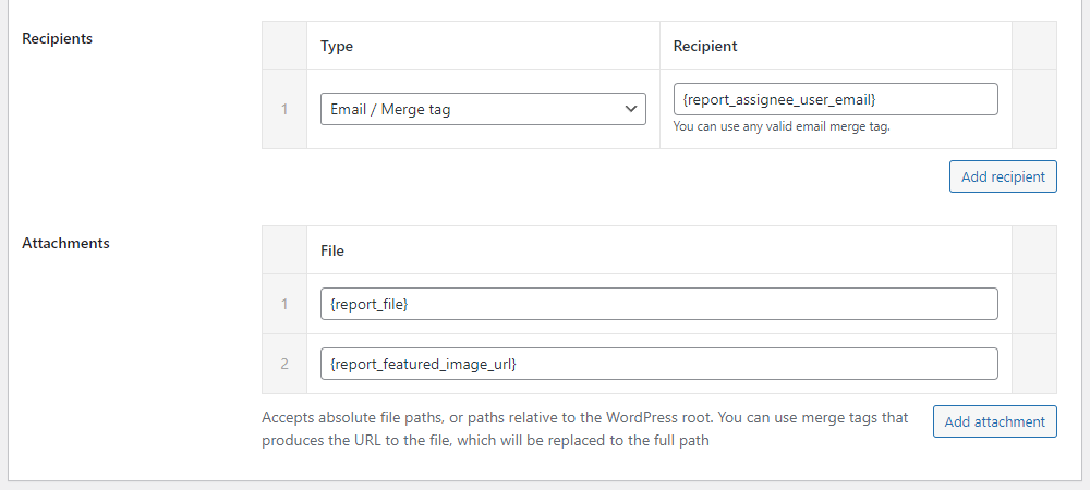 send an email notification v3 multiple attachments
